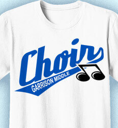 Choir T Shirts - Choir Tones - cool-321c2