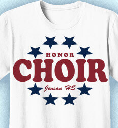 Choir T Shirts - Patriot - clas-447q3