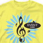 Church Design Shirt - music event 319m1