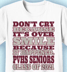 Senior Class T Shirt Design - Best Slogan - cool-118c3