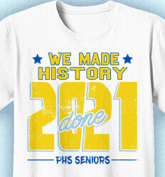 Senior Class T Shirt Design -  Statement Year - idea-39s2