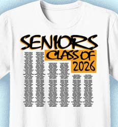 Senior Class T Shirt Design - Lister - desn-190q8