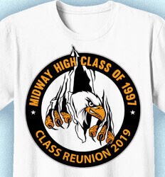 Class Reunion T Shirts - Claw Outta Here- cool-883c2