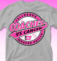 Coaches vs Cancer Shirt Designs - Coaches vs Cancer Logo - cool-861c1