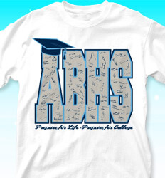 College Bound Shirt Designs - Class Signatures - desn-547e8