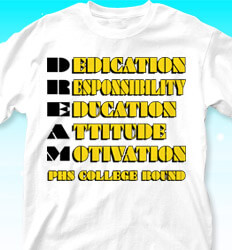 College Bound shirt designs - Nassau Slogan - clas-934o2