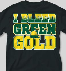College T Shirts - Bleed Colors cool-8b1
