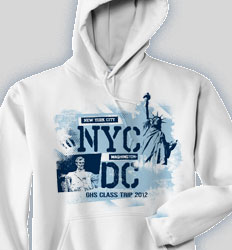 Field Trip Hooded Sweatshirt - DC-NY Stamped desn-360s2