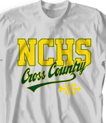 college cross country shirts