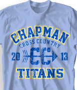 Cross Country T Shirt - X-Classic Jersey desn-517x1