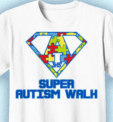 Custom Autism Shirts - Super Crest - clas-781x3