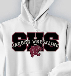 New Embroidery Wrestling Hoodie for Youth and Adults Own the Mat 