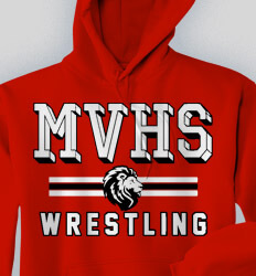 Custom Wrestling Hoodies Designs - Retro Wrestling - cool-826r2