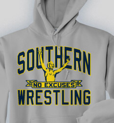 Custom Wrestling Hoodies Designs - Collegiate Wrestling - cool-843c1