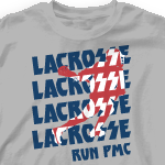 Lacrosse T Shirt - Detroit Rock City-889e7