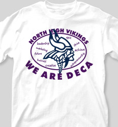 DECA Shirt Designs - Classic Mascot cool-500c7