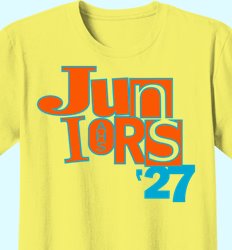 Custom Junior Class Shirts | Juniors 2027 - Destroyed Design