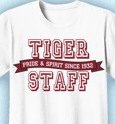 Elementary School Staff Shirts - Jersey Banner - clas-823k5