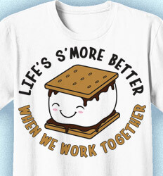 Elementary School Staff Shirts - Lifes Smore Better - idea-92l1