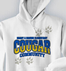 School Sweatshirts - Spirit Tracker - cool-449s1