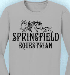 Equestrian Long Sleeve Shirt Designs - Exquisite Equestrian - idea-126e1