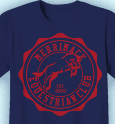 Equestrian T Shirt Designs -Sport Seal - desn-337u2