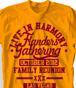 red family reunion shirts