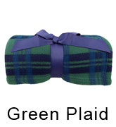 Holiday Blanket Fundraiser - Green Plaid
