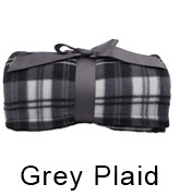 Holiday Blanket Fundraiser - Grey Plaid