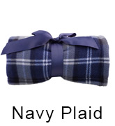 Holiday Blanket Fundraiser - Navy Plaid