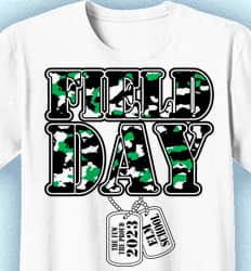Field Day Shirts - Army Style - cool-609a5