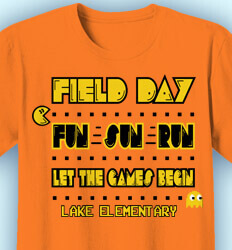 Field Day Shirts - Pacman Class - desn-824p7