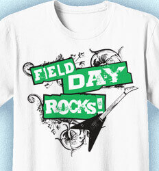 Field Day T-Shirt Designs - Rockin - clas-801s2