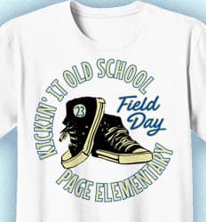 Field Day T-Shirts -Kickin it Old School - cool-537k9