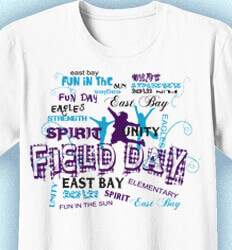 Field Day T-Shirts - Words - clas-956f1