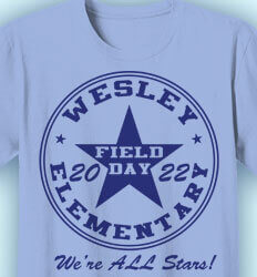 Field Day T-Shirts - All Star Leader - desn-327m2