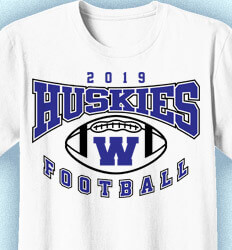 football t shirt design