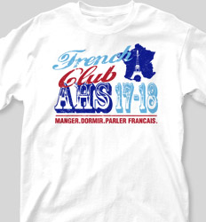French Club Shirt Designs - Dream Big clas-819e4