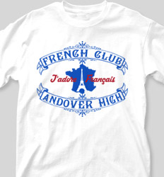 French Club Shirt Designs - Exquisite French cool-481e1