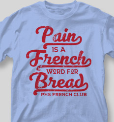 French Club Shirt Designs - Class Best cool-350c4