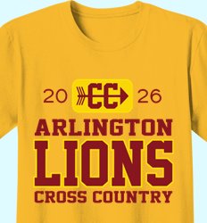 Customize Your Cross Country T-Shirts - Go Cross Country Design