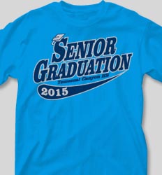 Graduation T Shirts - Retro Script clas-631s1