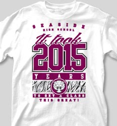 Graduation T Shirts - Great Class desn-768g3