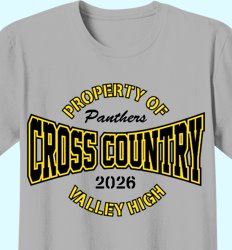 Customize Your Cross Country T-Shirts - Gym Logo Design