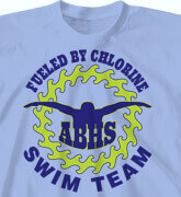 High School Shirts - Aquatic Circle - idea-160a1