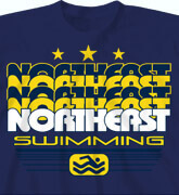 High School Shirts - Water Medallion - desn-109w8