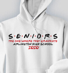 School Sweatshirts - Senior Friends - cool-312s2