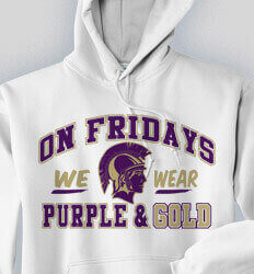 School Sweatshirts - Academic Mascot - desn-575b3