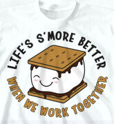 High School T-Shirts - Lifes Smore Better - idea-92l1