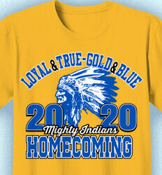 Homecoming Shirt Ideas - Indians Homecoming - cool-698i3